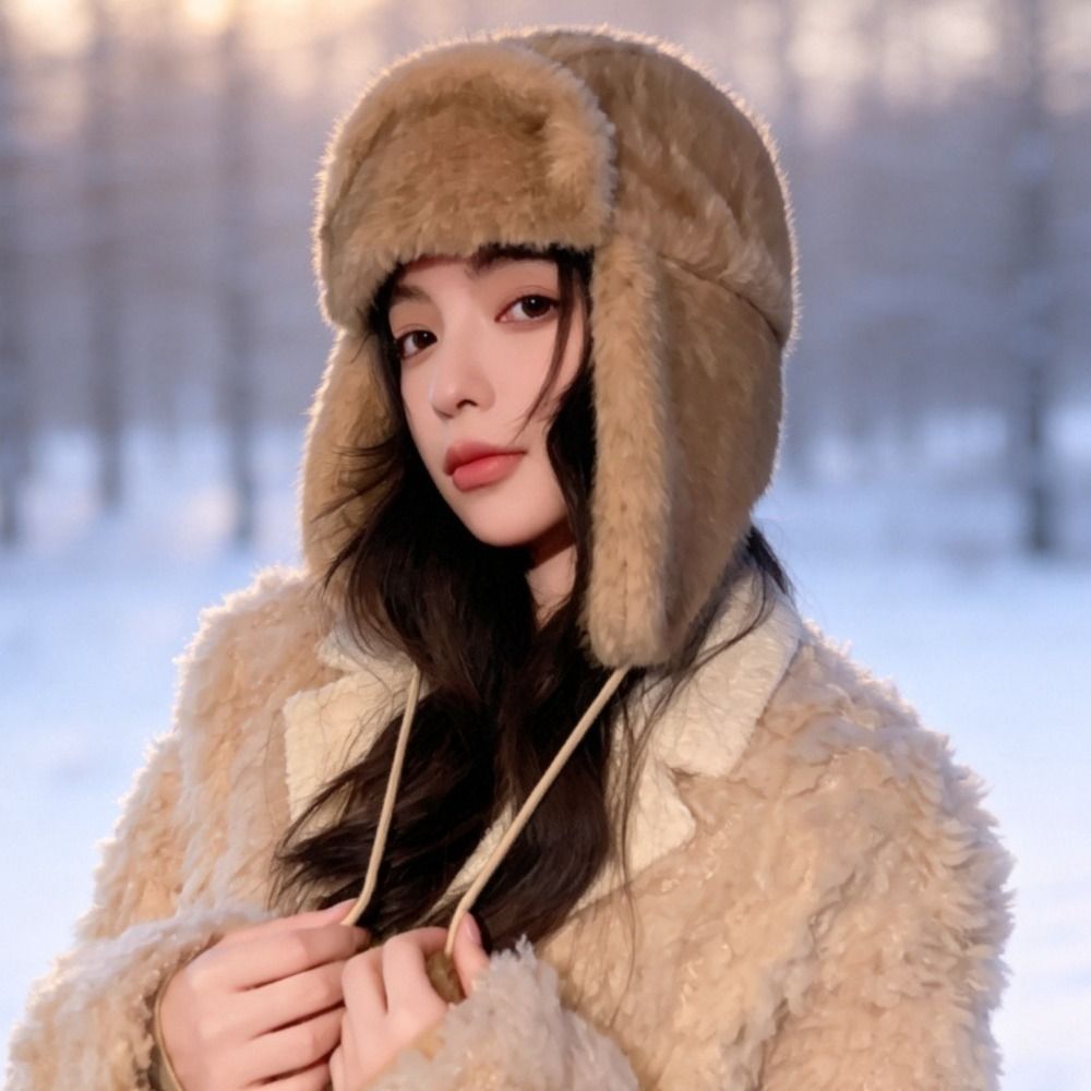 Warm Polyester Trapper Ear Fla - Winter Trapper Hat recension och pris