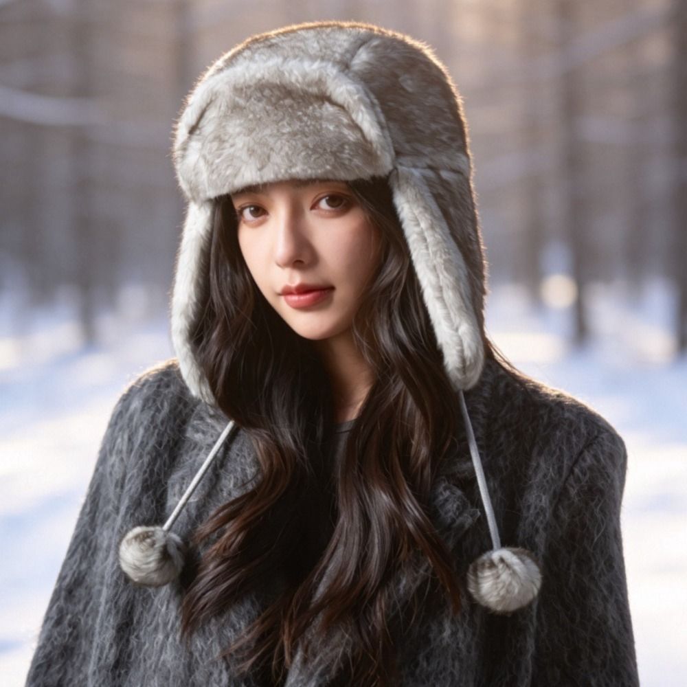 Warm Polyester Trapper Ear Fla - Winter Trapper Hat recension och pris