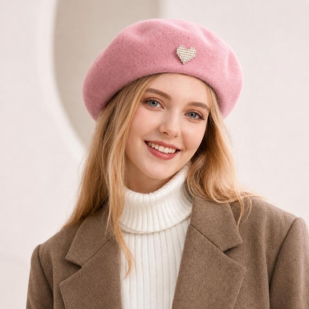 Fashion Warm Winter Wool Beret - Beret French Wool recension och pris